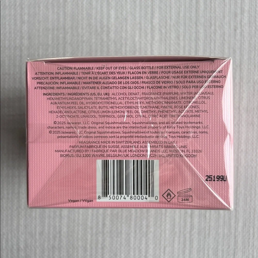 Squishmallows Fragrances - Pink Possibilities 1oz sealed